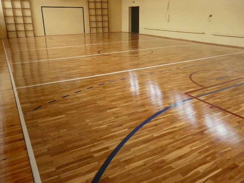 Wyremontowana sala gimnastyczna w SP1