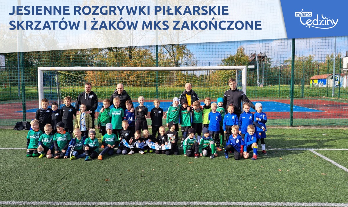 Młodzi piłkarze MKS Lędziny