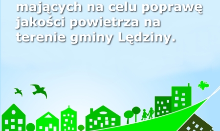 Burmistrz Miasta zaprasza do udziału w programach mających na celu poprawę jakości powietrza na terenie Gminy Lędziny.