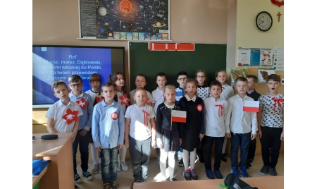 Święto Niepodległości w Szkole Podstawowej nr 3 w Lędzinach
