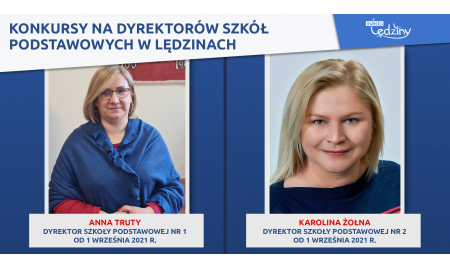 Konkursy na dyrektorów Szkół Podstawowych w Lędzinach.