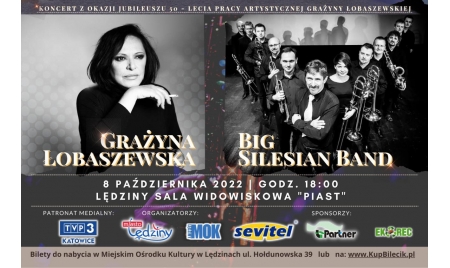 Koncert Grażyny Łobaszewskiej wraz z Big Silesian Band