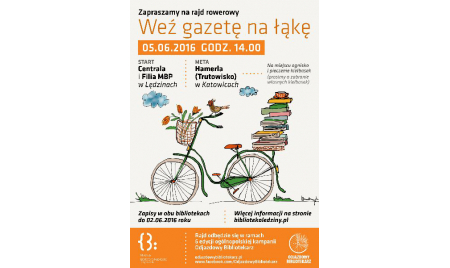 Zaproszenie MBP w Lędzinach na rajd rowerowy