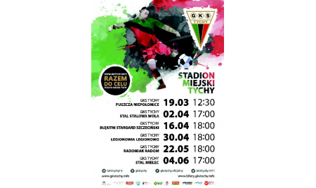 Zaproszenie na mecze piłkarskie GKS-u Tychy