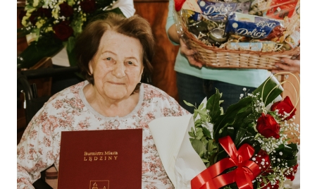 Lędzińska jubilatka świętuje swoje 100 urodziny.