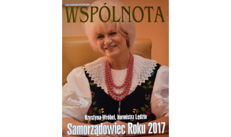 Krystyna Wróbel, burmistrz Lędzin - Samorządowiec Roku 2017 