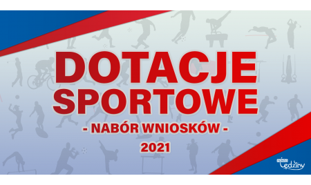 Dotacje Sportowe - nabór wniosków na 2021 rok