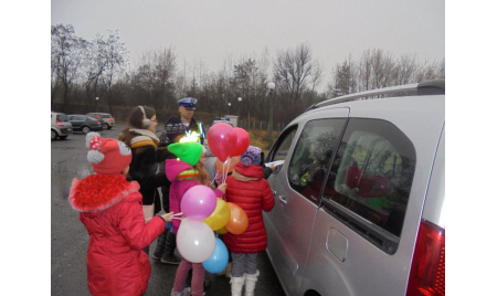 "Bezpieczna rodzina na drodze" pod patronatem Burmistrza Lędzin