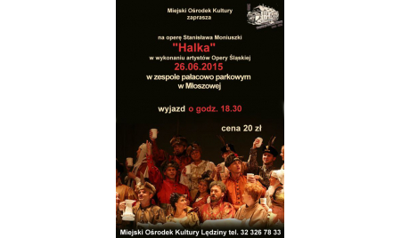 Wyjazd na operę Stanisława Moniuszki "Halka"