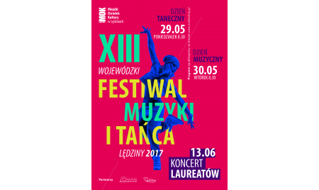 Zaproszenie MOK na Festiwal Muzyki i Tańca
