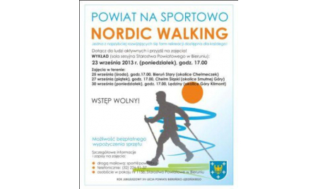 Powiat na Sportowo Nordic Walking