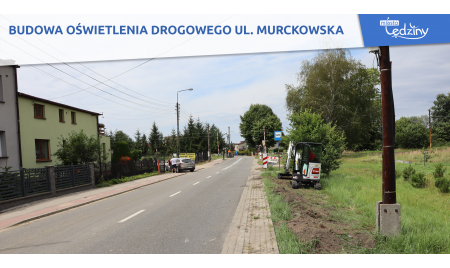 Budowa oświetlenia drogowego ul. Murckowska