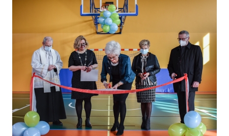 Uroczyste otwarcie rozbudowanej Szkoły Podstawowej nr 1 w Lędzinach