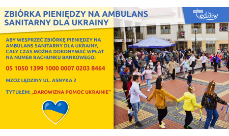 Zbiórka pieniędzy na ambulans sanitarny dla Ukrainy