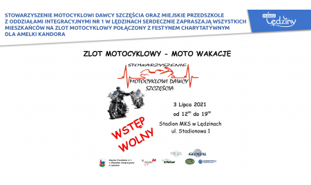 Zlot motocyklowy - Moto Wakacje już 03.07.2021 r.