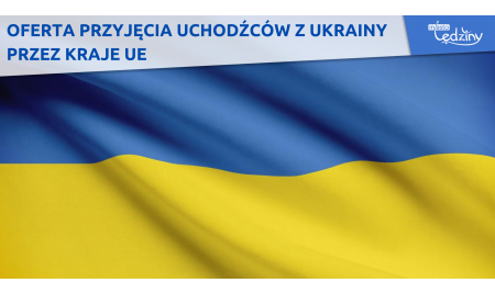 Oferta przyjęcia uchodźców z Ukrainy przez kraje UE