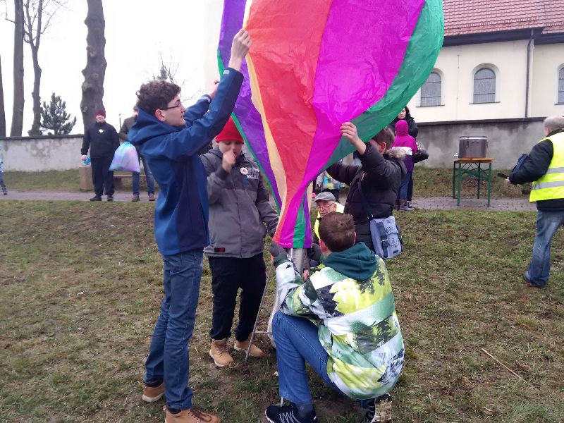 Powiatowe Zawody balonów w Lędzinach