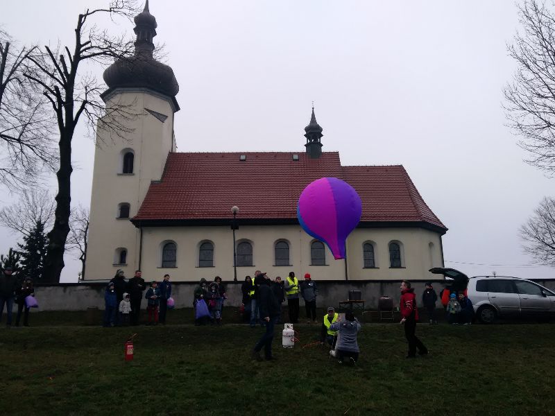 Powiatowe Zawody balonów w Lędzinach
