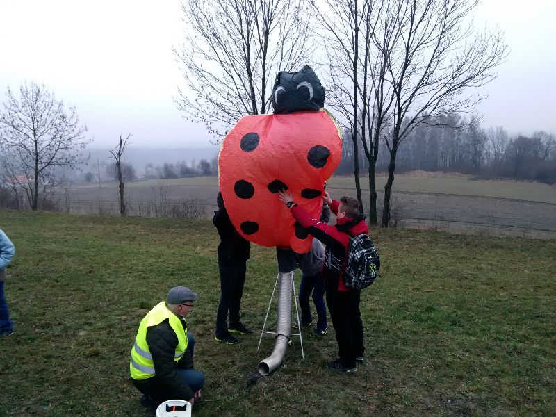 Powiatowe Zawody balonów w Lędzinach
