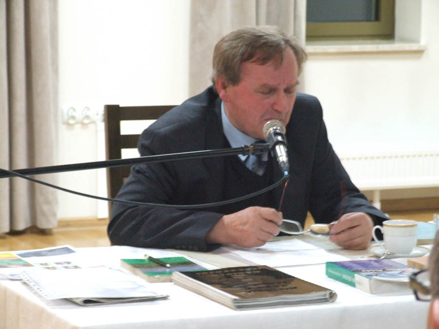 Spotkanie z Alojzym Lysko na Placu Farskim