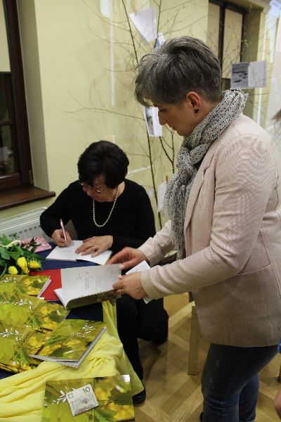 Spotkanie autorskie z Marią Gasz