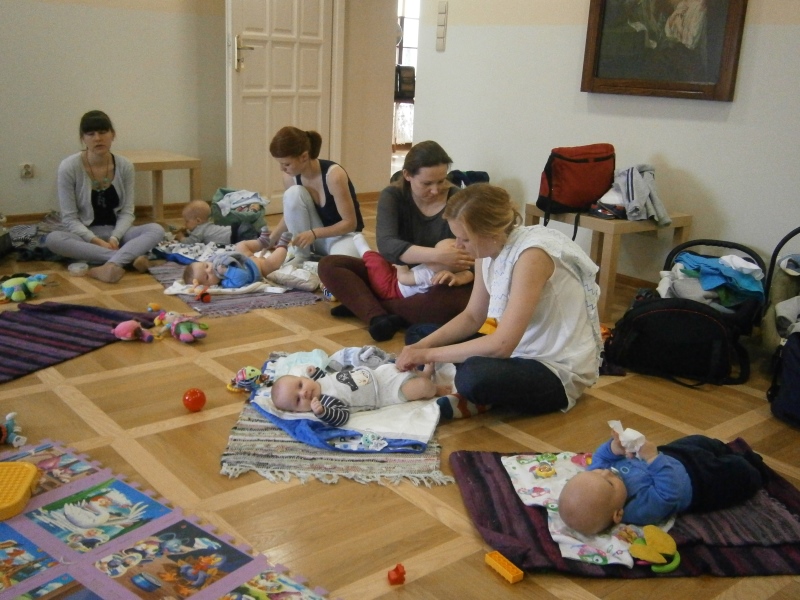 Spotkanie Chuściochów w bibliotece