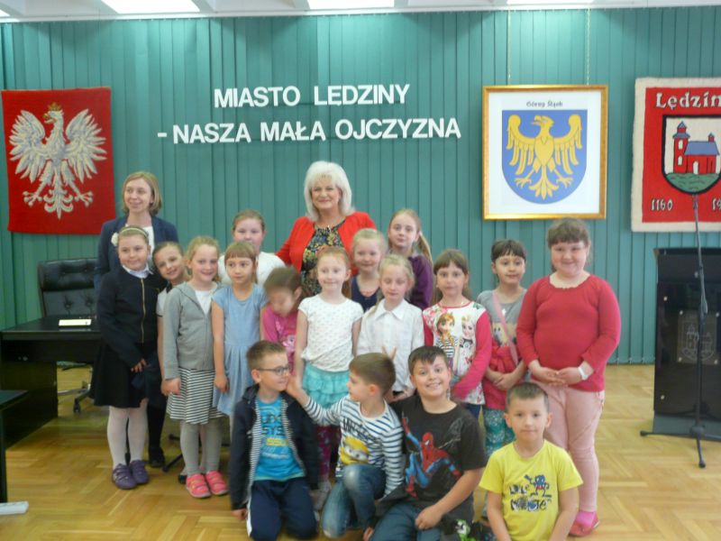 Wizyta uczniów SP nr 1 w Urzędzie Miasta