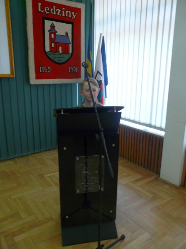 Dzieci z SP nr 1 z wizytą w urzędzie miasta