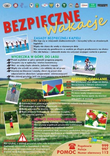 Bezpieczne wakacje w Lędzinach
