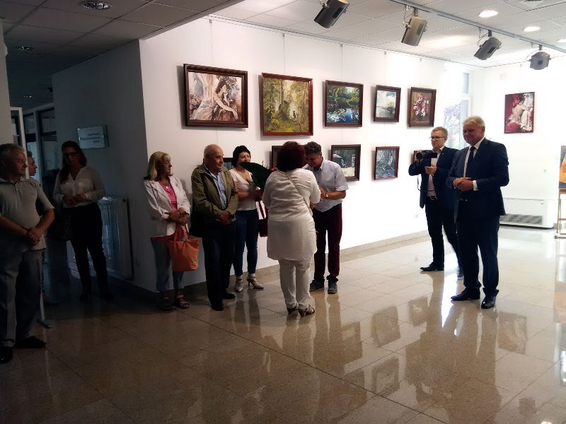 wernisaż Jana Nowaka