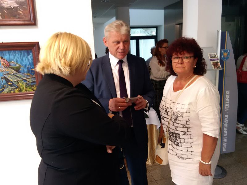 wernisaż Jana Nowaka