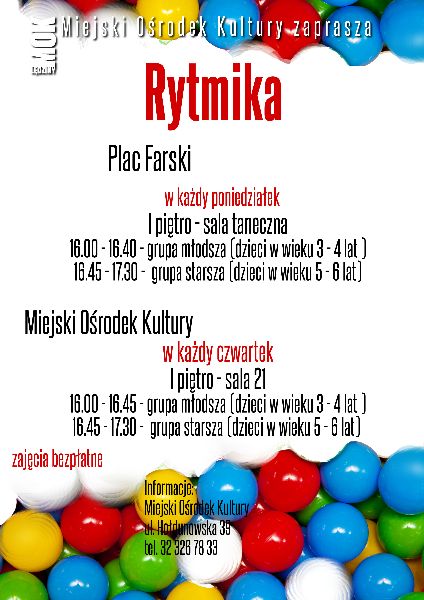 Koła zainteresowań - plakaty MOK