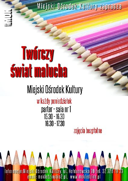 Koła zainteresowań - plakaty MOK