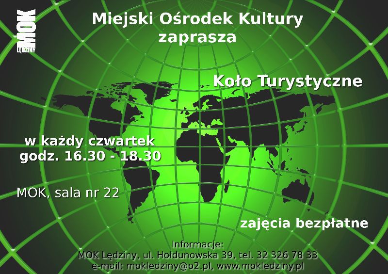 Koła zainteresowań - plakaty MOK