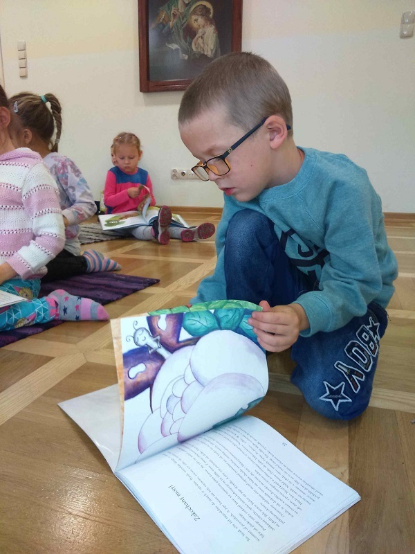 Wizyta przedszkolaków w MBP