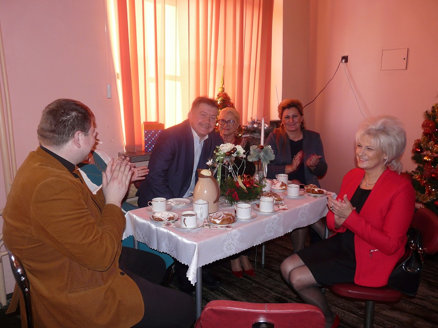 Spotkanie opłatkowe w DDPS