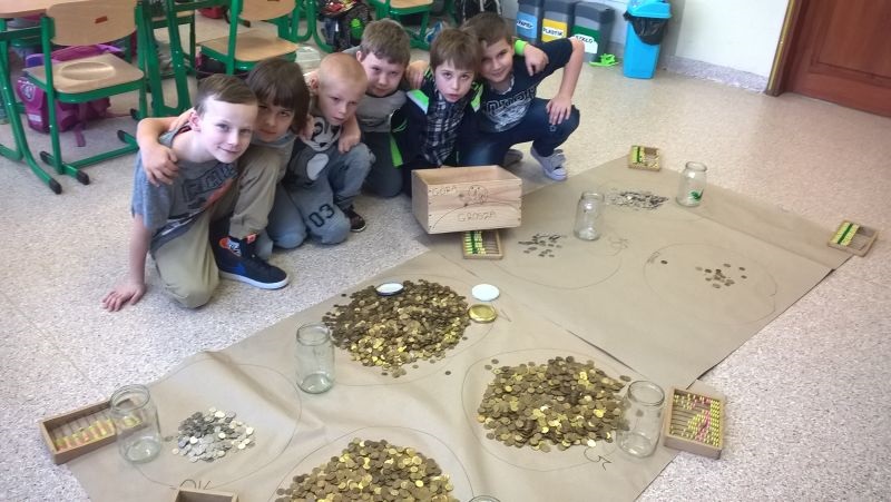 akcja Góra Grosza w SP1