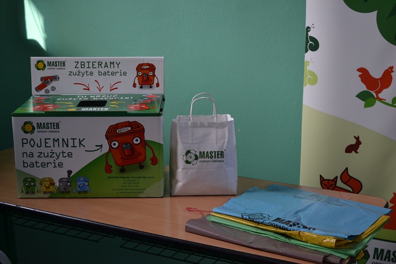 Spotkanie z cyklu "Dbamy o środowisko" w ZS na Goławcu