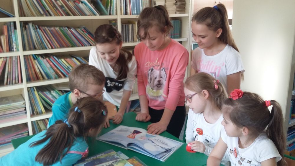 Wizyta przedszkolaków w SP1