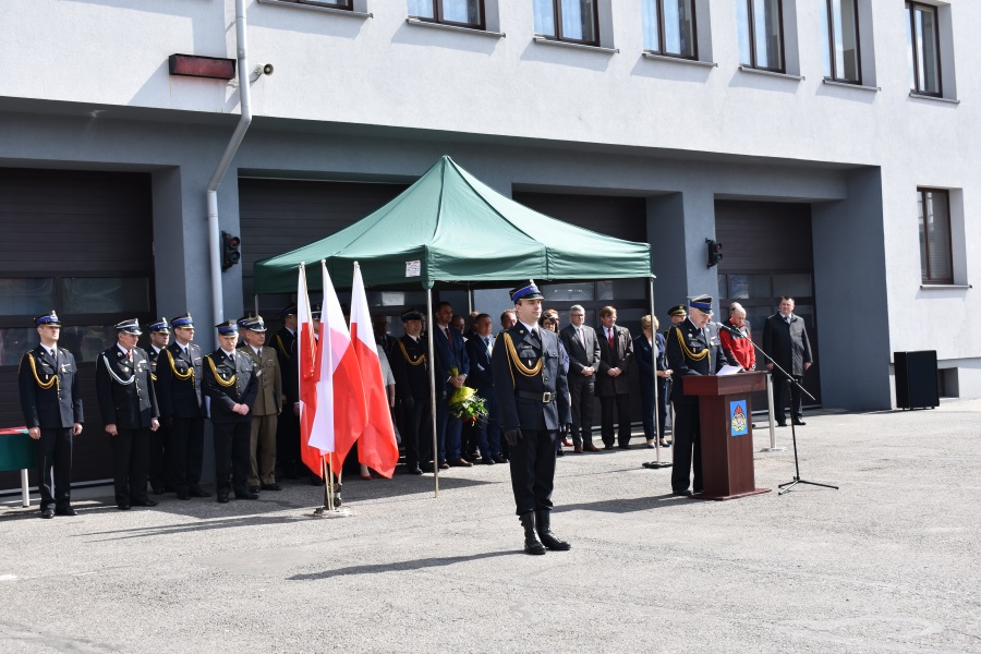 Apel z okazji Dnia Strażaka w Tychach 10.05.2017 r. 