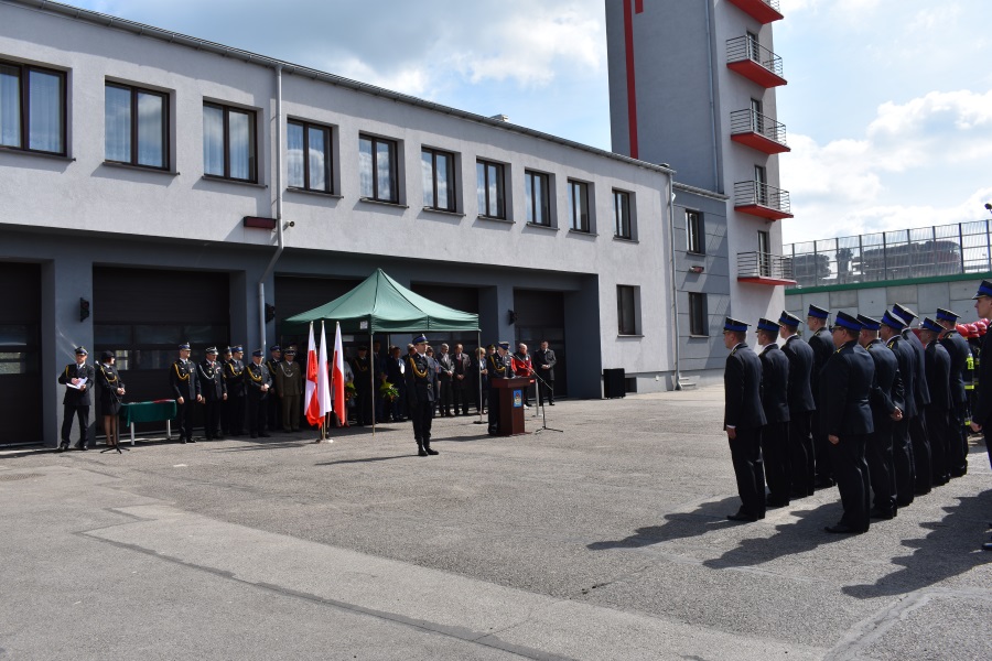 Apel z okazji Dnia Strażaka w Tychach 10.05.2017 r. 
