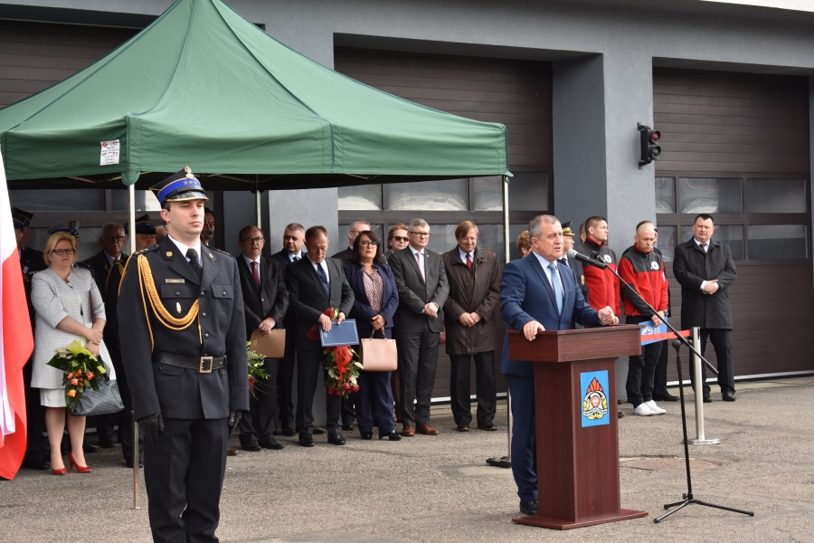 Apel z okazji Dnia Strażaka w Tychach 10.05.2017 r. 