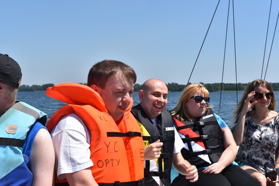 Żeglarski biwak integracyjny Chełm Śląski