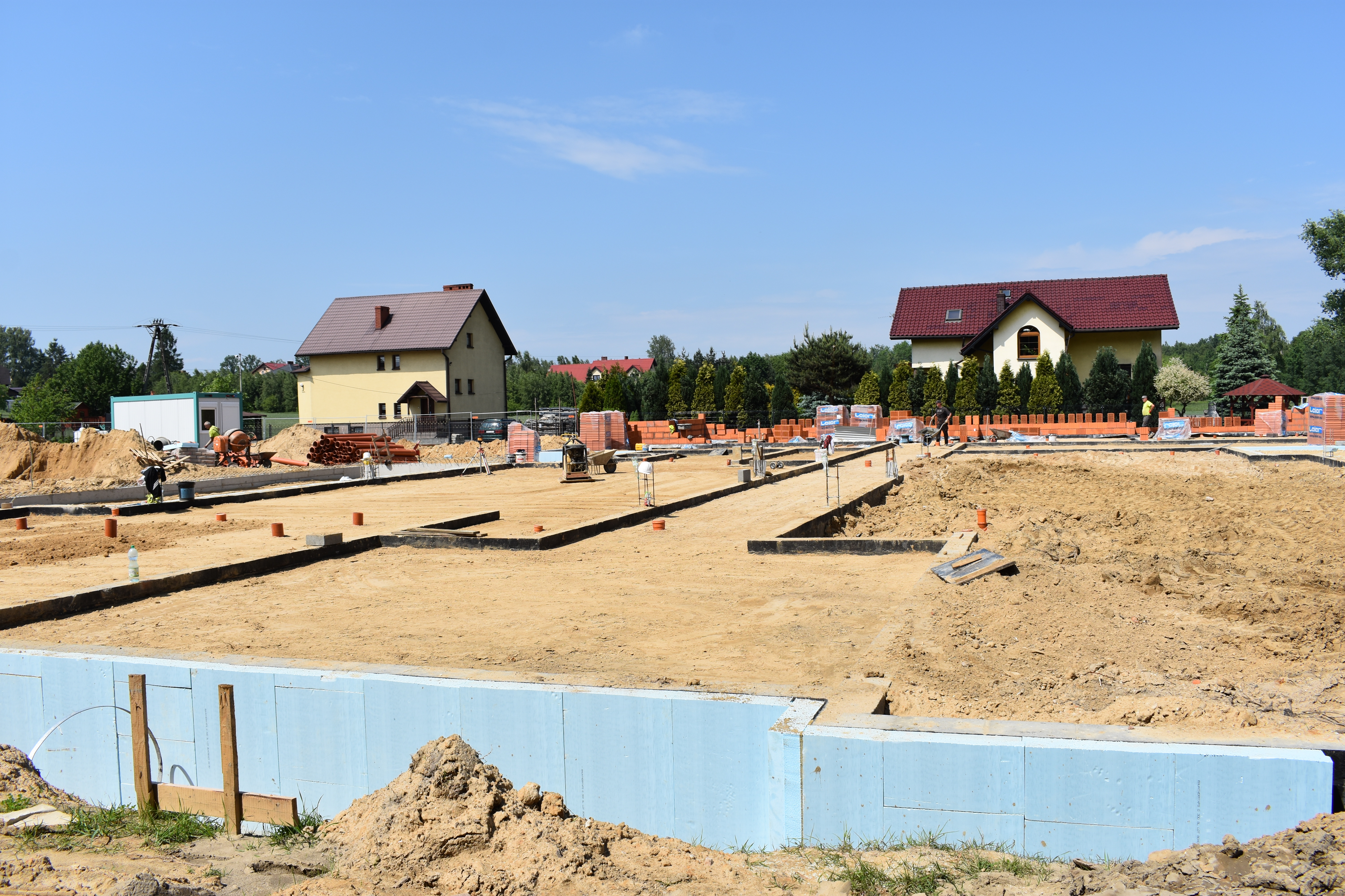 Budowa przedszkola przy ul Paderewskiego 