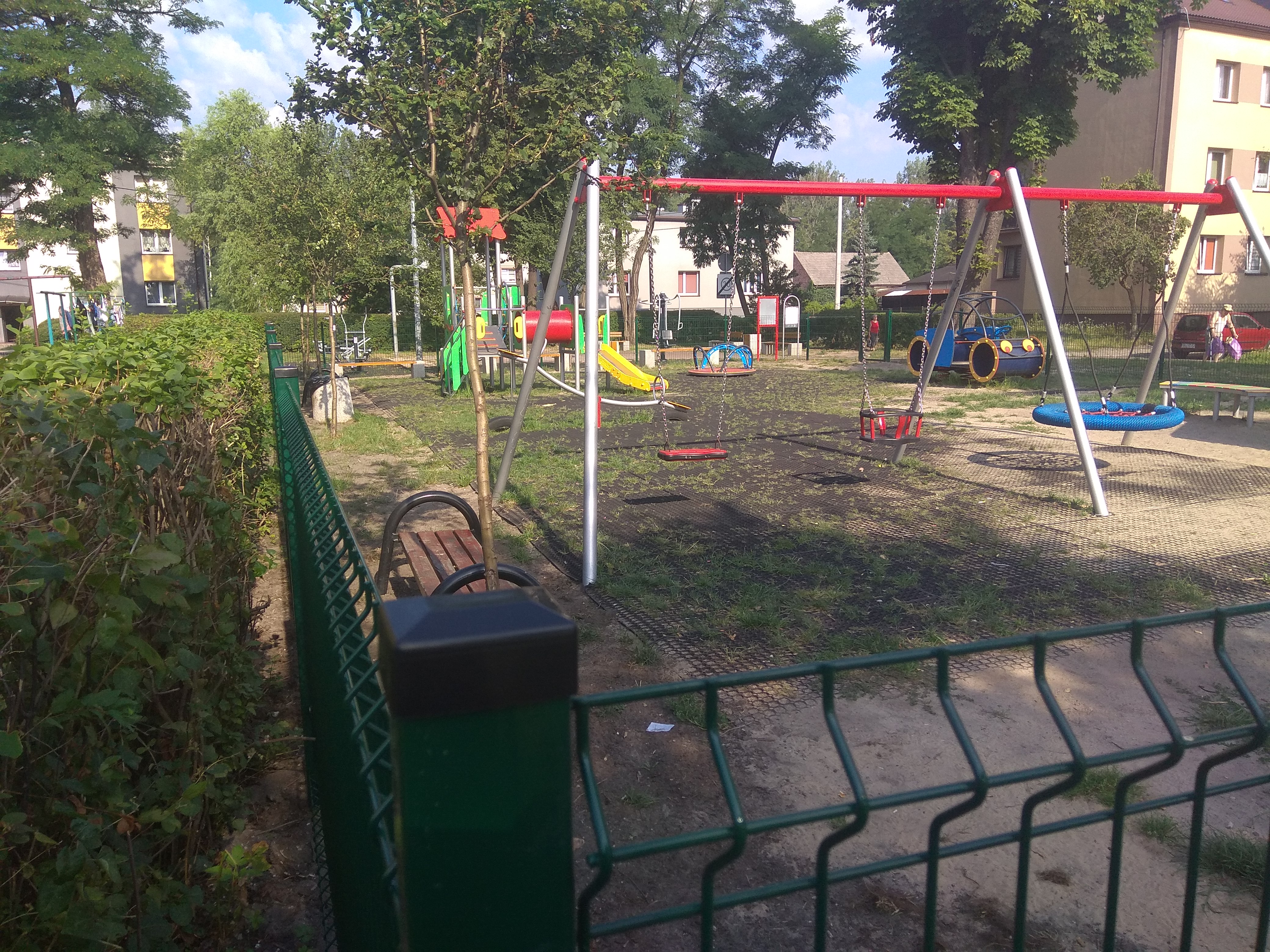 Wykonano ogrodzenie Placu Zabaw