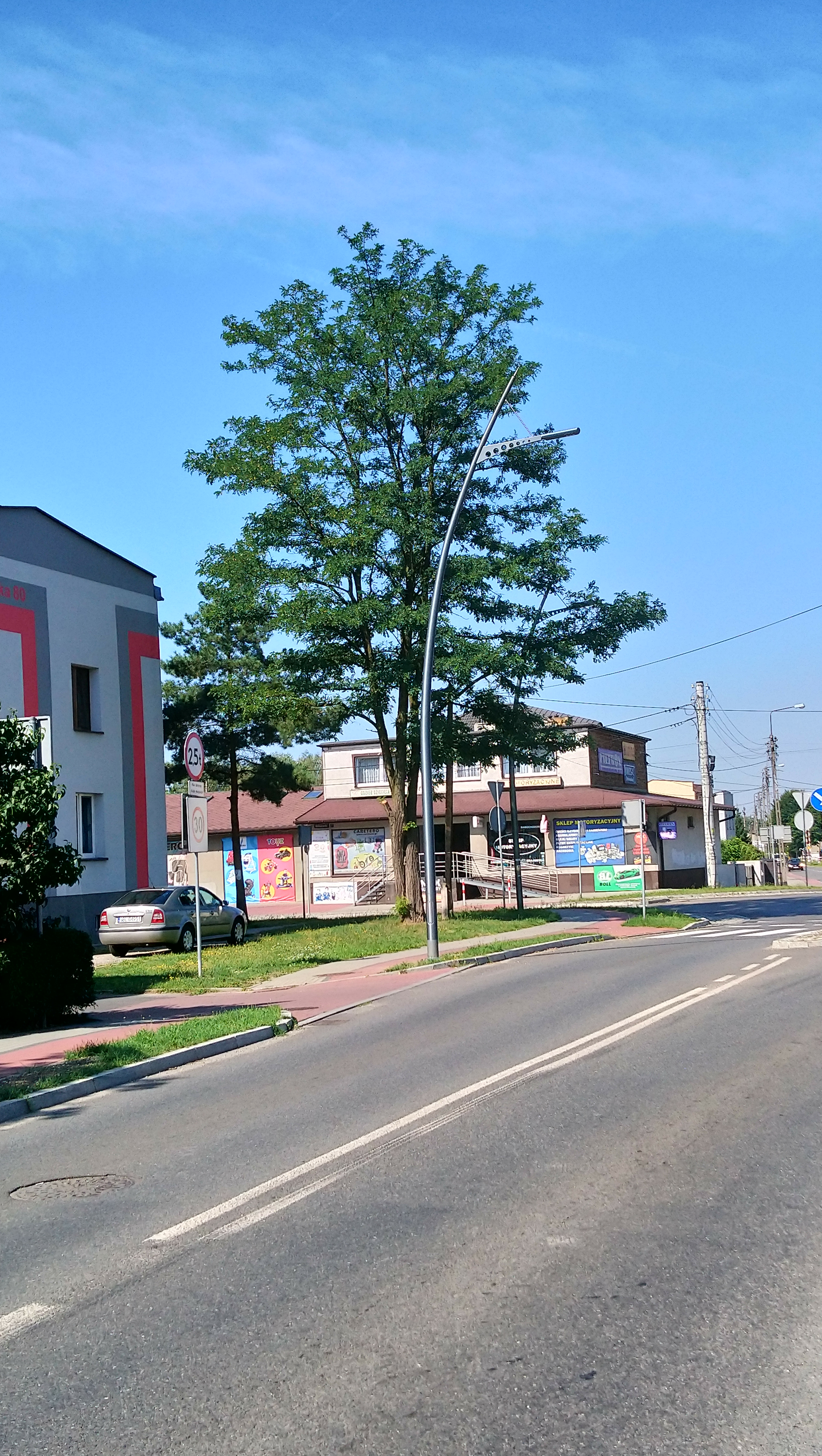 Budowa efektywnego energetycznie oświetlenia ul. Gwarków