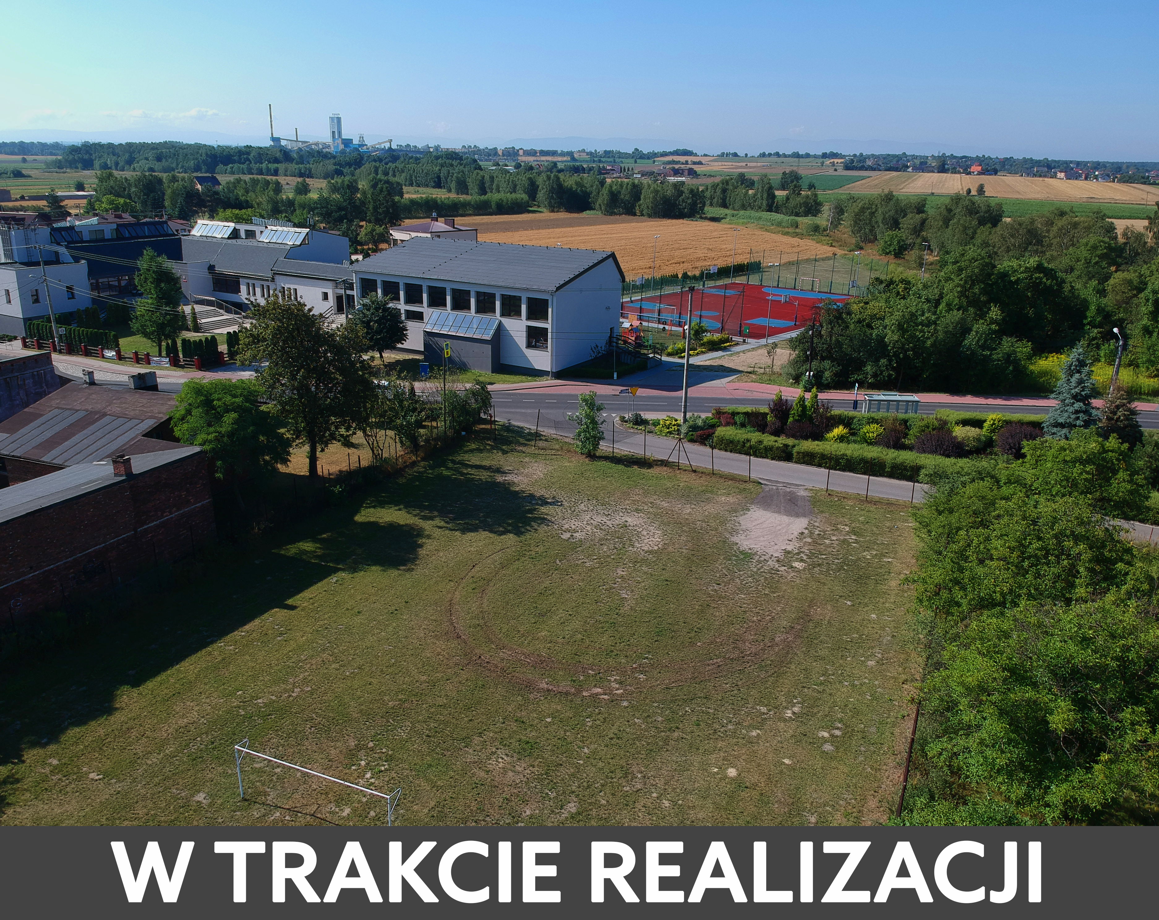Budowa parkingu przy Szkole Podstawowej nr 4 w Lędzinach