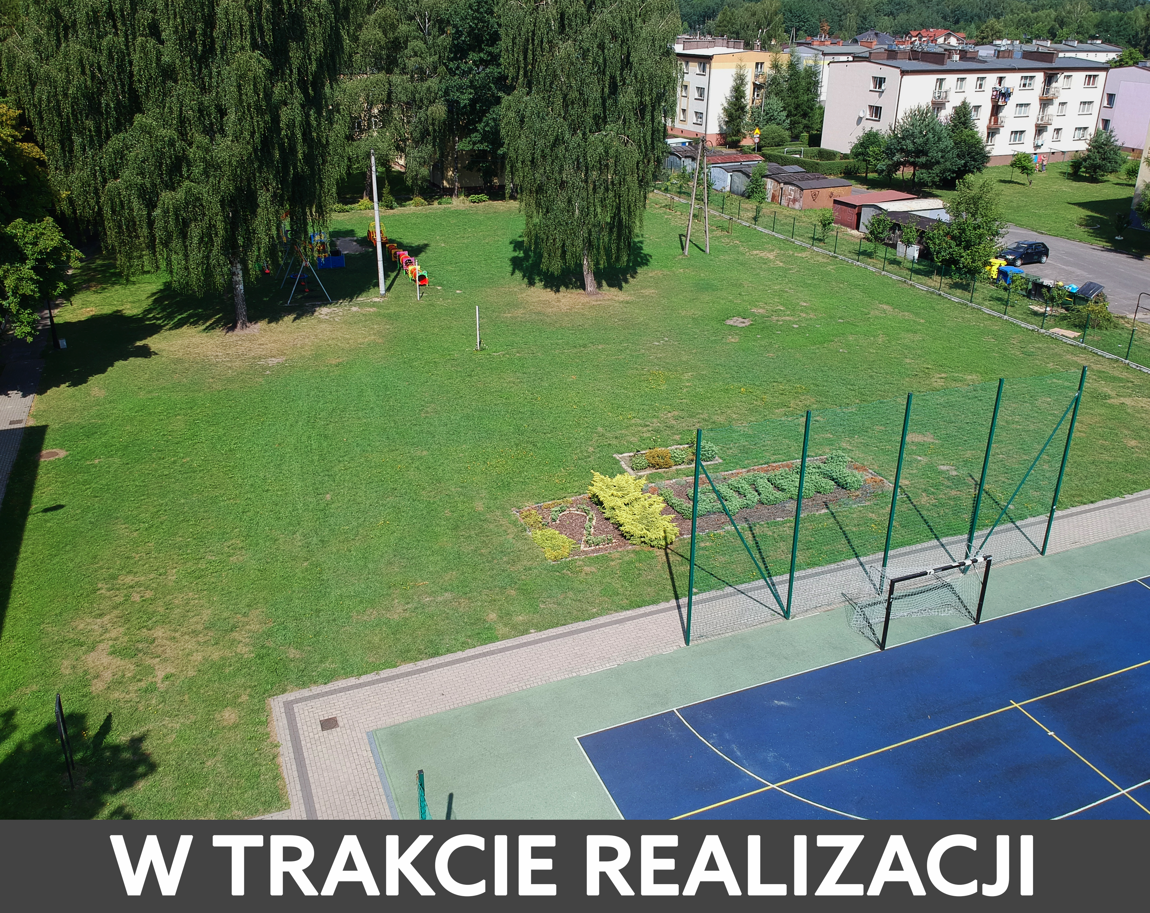 Ogród sensoryczny i modernizacja monitoringu wizyjnego przy Szkole Podstawowej nr 2 w Lędzinach