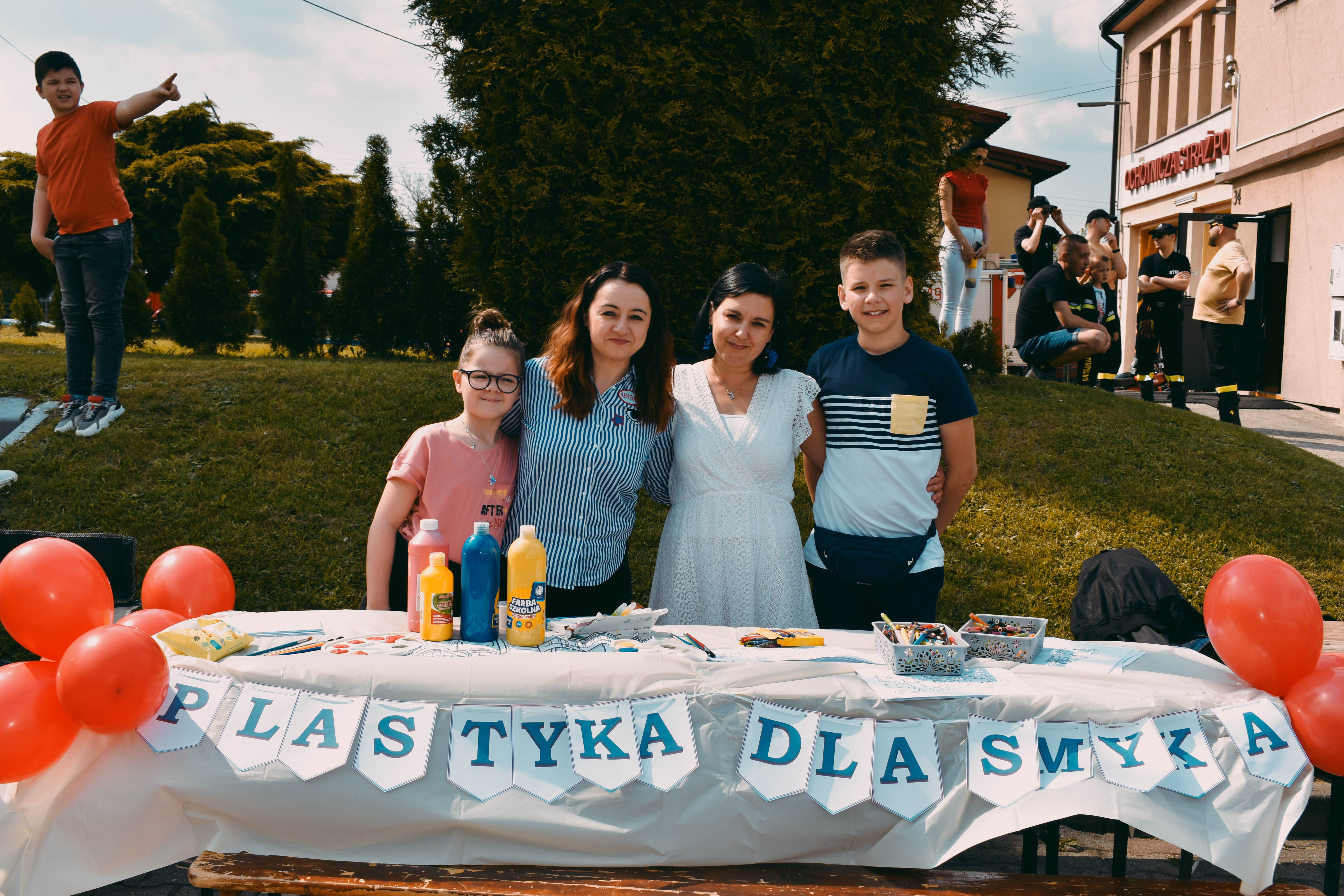 Plastyka dla Smyk - na pikniku OSP