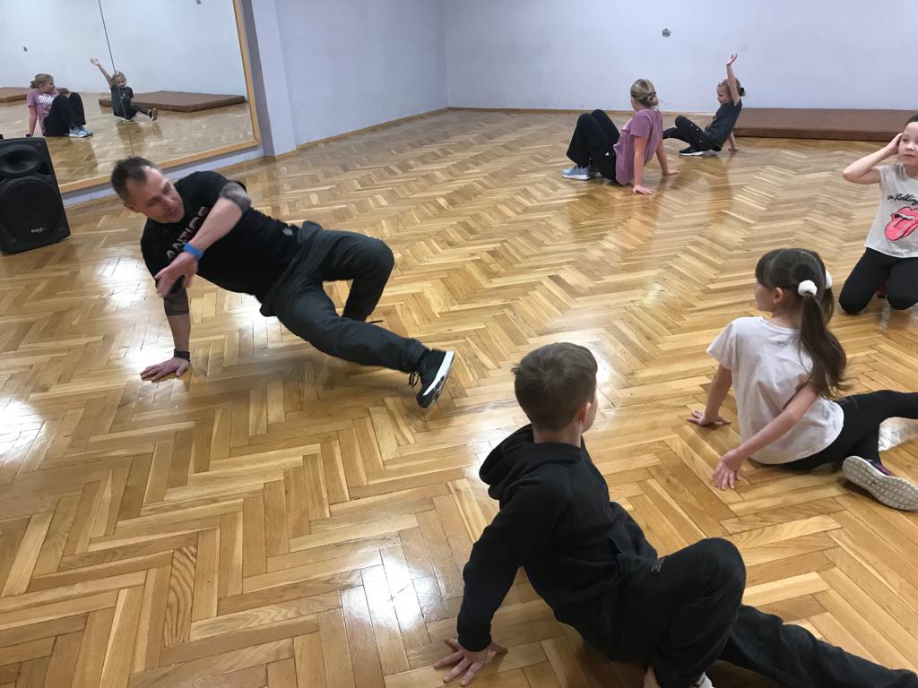 Zajęcia w sali lustrzanej ORS